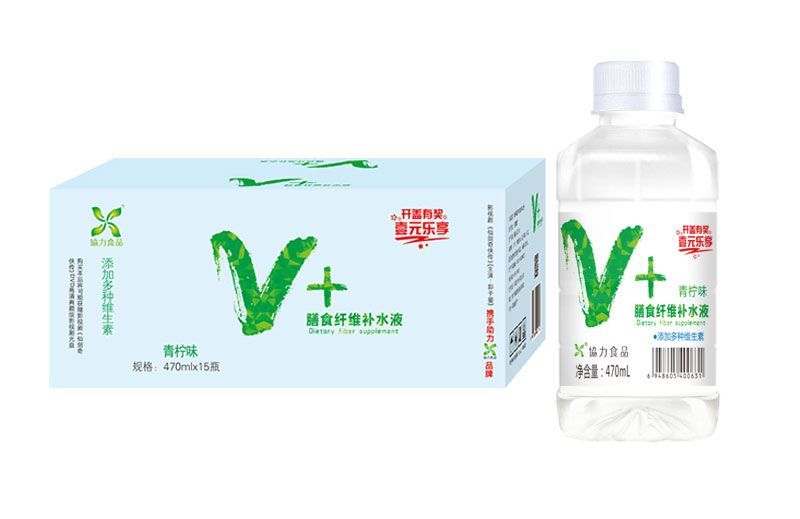 V+膳食纖維果味飲料(青檸味)470ml*15瓶